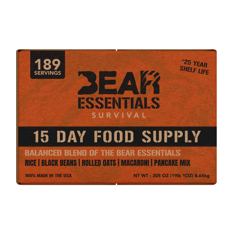 6 MONTH SUPPLY (12 boxes) 15 Day Emergency Food Supply
